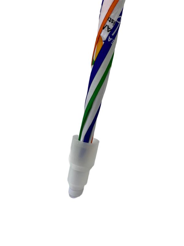 Lightweight Compact Golf Umbrella with 96cm Closed Length Round Shape and Straight Handle